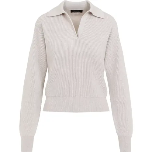 Luxurious Nude Sweater Aw24 , female, Sizes: 2XS, S, M, XS - Fabiana Filippi - Modalova