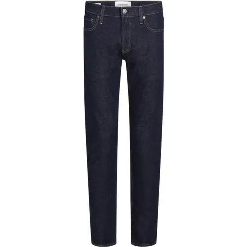 Slim Fit Nachtblaue Denim Jeans , Herren, Größe: W29 - Calvin Klein - Modalova