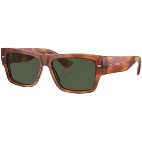 Dg4451 7059A Sunglasses , male, Sizes: 55 MM - Dolce & Gabbana - Modalova