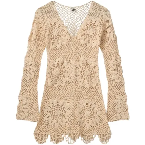 Egypt Short Crochet Dress , female, Sizes: XS - The Garment - Modalova