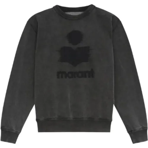 Cotton Logo Sweatshirt , male, Sizes: M, XL, L, XS, S - Isabel marant - Modalova