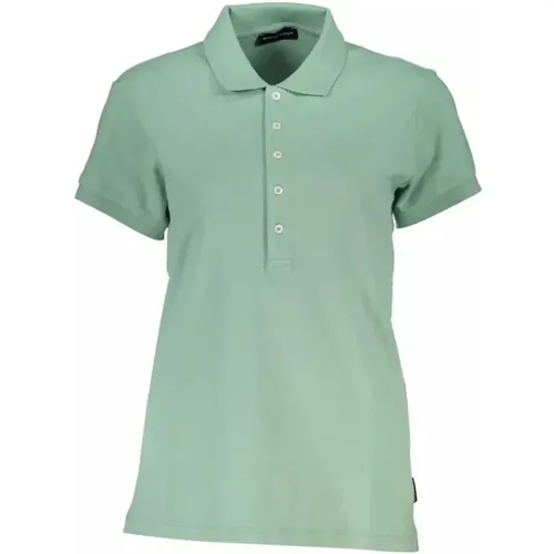 Elegantes grnes Poloshirt , Damen, Größe: S - North Sails - Modalova