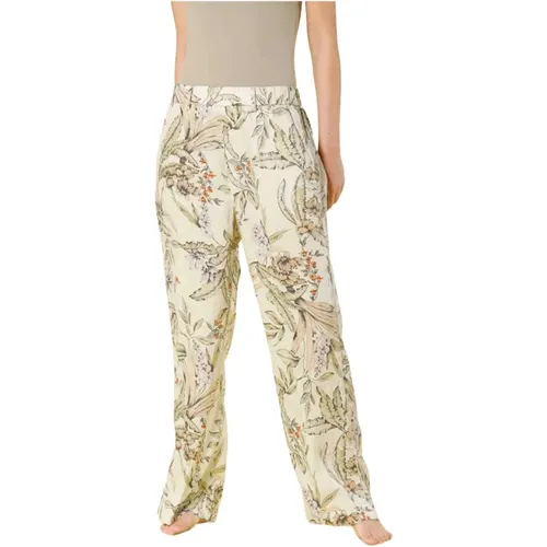 Grüne Blumen Chino Jogger Hose - Mason's - Modalova