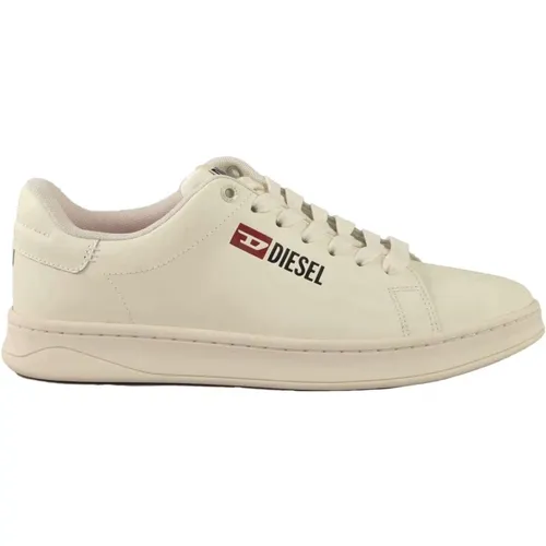 Leder Sneakers mit Gummisohle - Diesel - Modalova