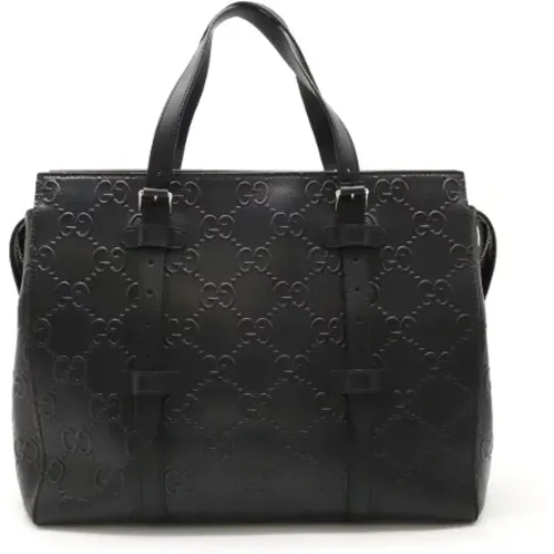 Pre-owned Leather totes , female, Sizes: ONE SIZE - Gucci Vintage - Modalova