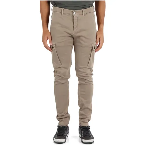 Cargo Color Edition Hyperflex Slim Fit Jeans , Herren, Größe: W30 - Replay - Modalova