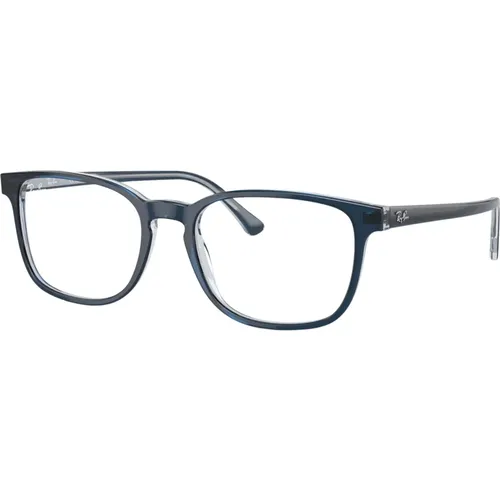 Blau Transparente Brillengestelle , unisex, Größe: 54 MM - Ray-Ban - Modalova