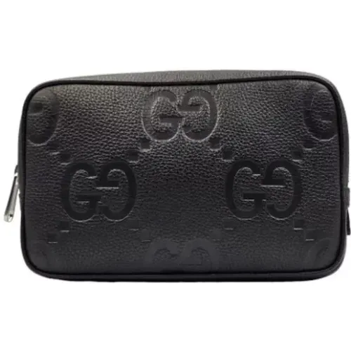 Pre-owned Leather clutches , female, Sizes: ONE SIZE - Gucci Vintage - Modalova