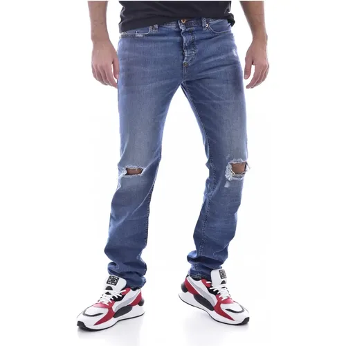 Gerades Jeans , Herren, Größe: W36 L32 - Diesel - Modalova