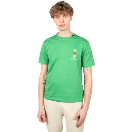 Simple Framelon T-Shirt für Männer , Herren, Größe: L - Plein Sport - Modalova
