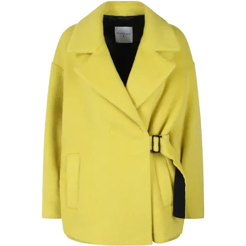 Wool Mohair Belted Coat , female, Sizes: 5XL - Beatrice .b - Modalova