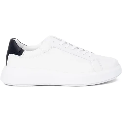 Weiße Herrensneaker , Herren, Größe: 41 EU - Calvin Klein - Modalova