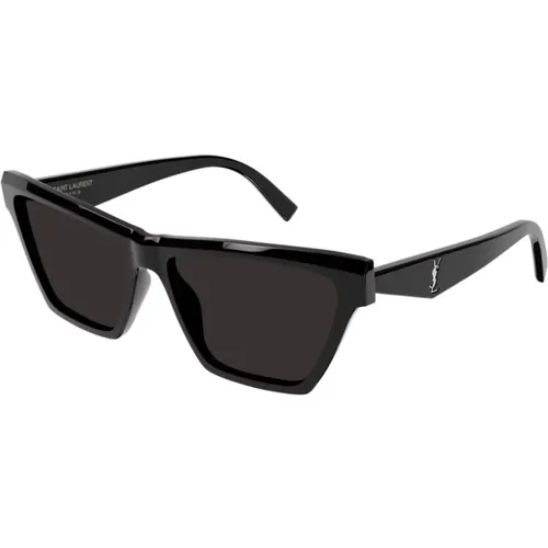 Sonnenbrille SL M103 Farbe 002 , Damen, Größe: 58 MM - Saint Laurent - Modalova