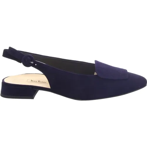 Blaue Wildleder Blockabsatz Pumps - Paul Green - Modalova