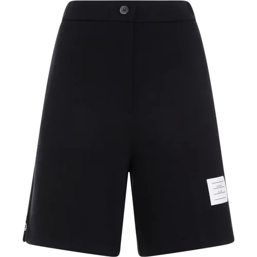 High Waisted Shorts , female, Sizes: 2XS, XS, S - Thom Browne - Modalova