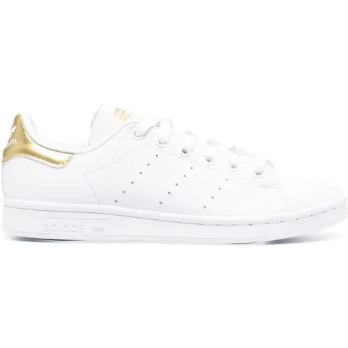 Stan Smith Low-Top Sneakers , female, Sizes: 3 1/2 UK - Adidas - Modalova