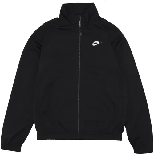 Sportswear Club Tracksuit Schwarz/Weiß , Herren, Größe: L - Nike - Modalova