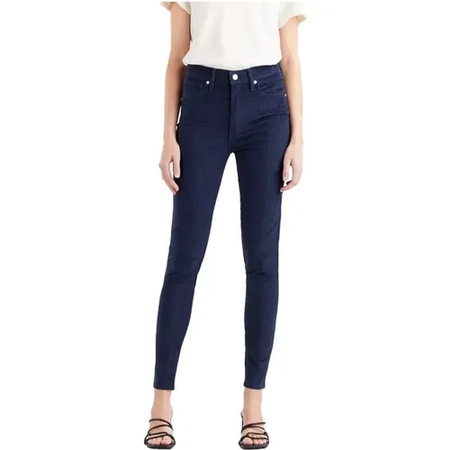 Levi's , Mile High Super Skinny pants , female, Sizes: W30 L30, W25 L28, W31 L32, W32 L32, W26 L28, W27 L28, W28 L28, W29 L30 - Levis - Modalova