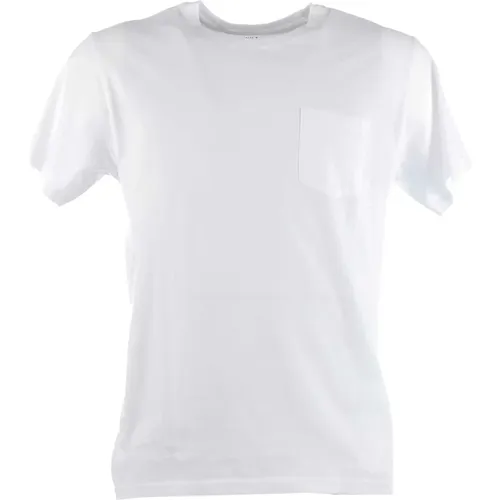 T-Shirt Rib Rundhals Pkt Te , Herren, Größe: XL - BomBoogie - Modalova