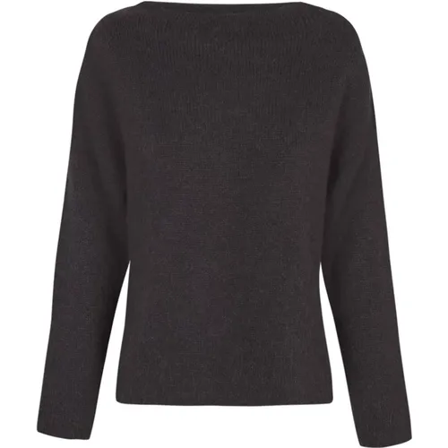 Alpaca, cashmere, silk oversize jersey , female, Sizes: S, XL, XS, L, M - Cortana - Modalova