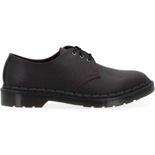 Pebble Grain Lace-up Derby Shoes , male, Sizes: 10 UK, 8 UK - Dr. Martens - Modalova