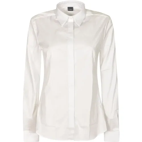 Stylish Shirts Collection , female, Sizes: L - Fay - Modalova