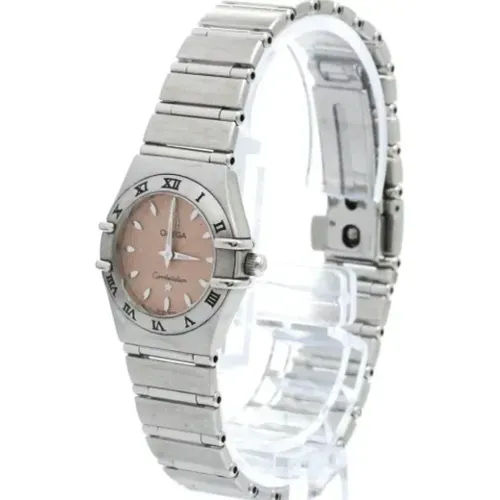 Pre-owned Stainless Steel watches , female, Sizes: ONE SIZE - Omega Vintage - Modalova