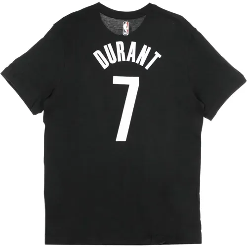 Kevin Durant NBA Tee Schwarz , Herren, Größe: XS - Nike - Modalova