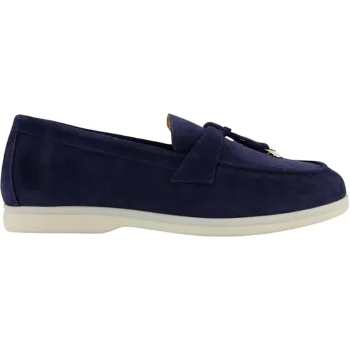 Marine Loafer für Damen , Damen, Größe: 37 EU - Atelier Verdi - Modalova