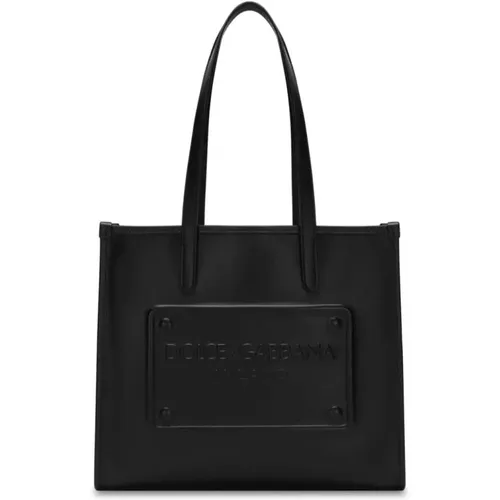 Schwarze Einkaufstasche - Dolce & Gabbana - Modalova