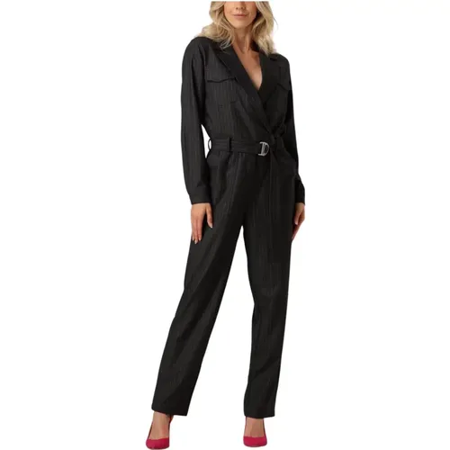 Eleganter Pinstripe Jumpsuit , Damen, Größe: XL - Aaiko - Modalova