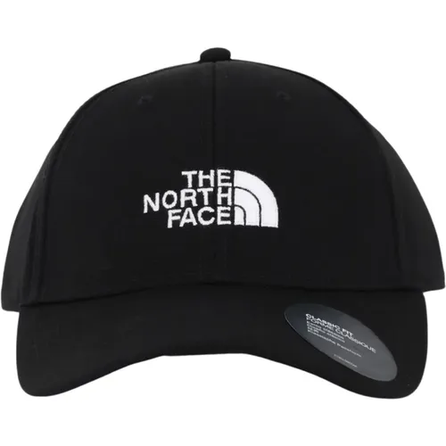 Schwarze Logo Kontrast Verstellbare Kappe - The North Face - Modalova