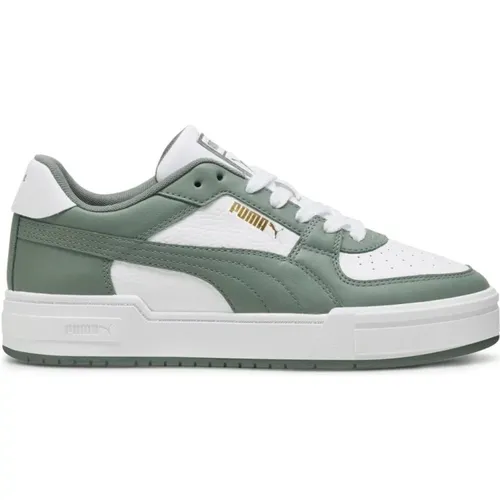 Klassische Weiße Freizeitsneaker , Herren, Größe: 43 EU - Puma - Modalova