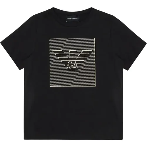 Adler-Print T-Shirt Armani - Armani - Modalova