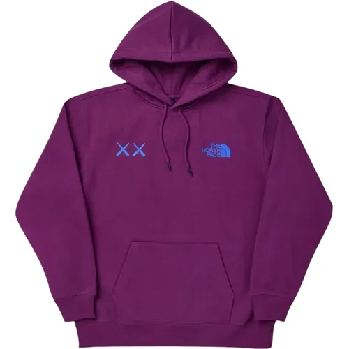 Lila/Blau Hoodie Limited Edition , Herren, Größe: S - Kaws - Modalova