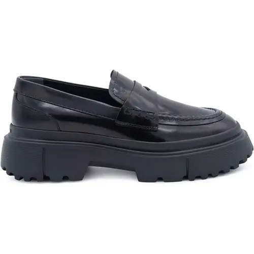 H629 Loafers , female, Sizes: 6 UK - Hogan - Modalova