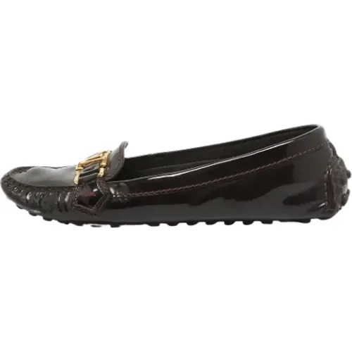 Pre-owned Leder flats , Damen, Größe: 36 1/2 EU - Louis Vuitton Vintage - Modalova