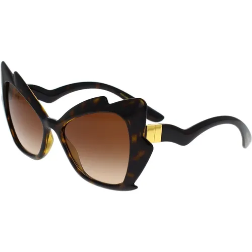 Sensual Sunglasses with Metal Details , female, Sizes: 57 MM - Dolce & Gabbana - Modalova