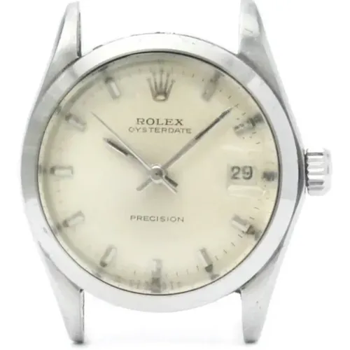 Pre-owned Stainless Steel watches , unisex, Sizes: ONE SIZE - Rolex Vintage - Modalova