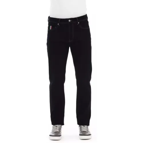 Kontraststich Regular Fit Herren Jeans , Herren, Größe: W32 - Baldinini - Modalova