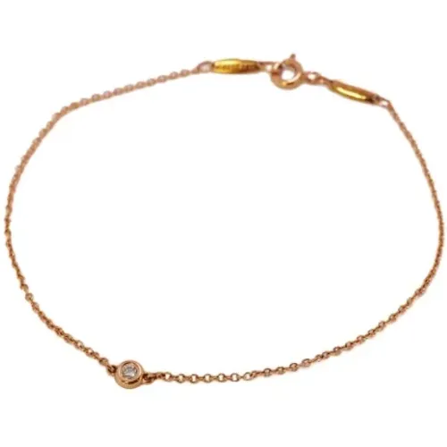 Pre-owned Rose Gold bracelets , female, Sizes: ONE SIZE - Tiffany & Co. Pre-owned - Modalova