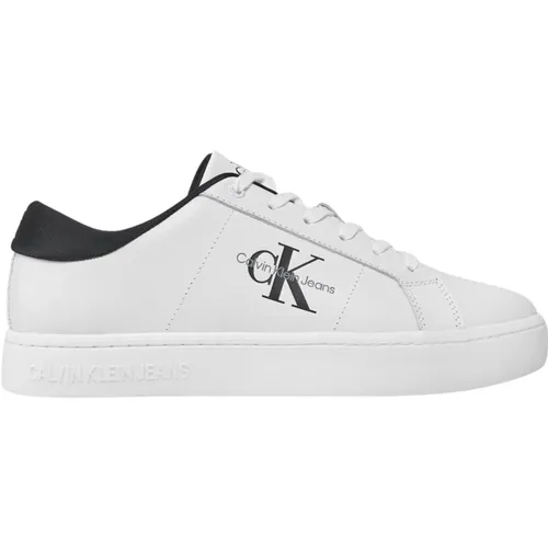 Eco-Friendly Leather Sneakers , male, Sizes: 6 UK, 7 UK, 11 UK, 10 UK, 8 UK, 9 UK - Calvin Klein - Modalova