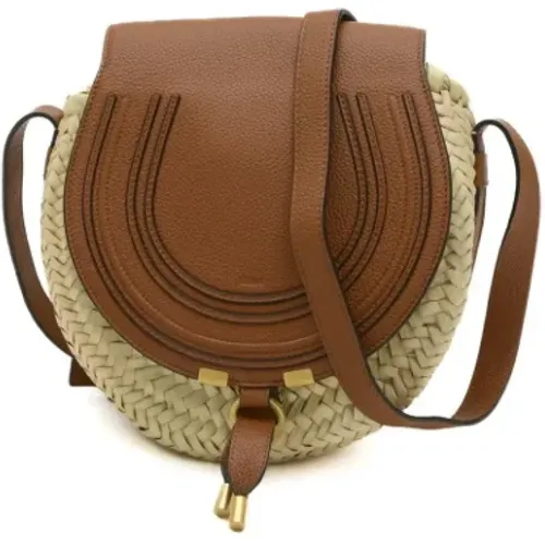 Pre-owned Leder Schultertasche , Damen, Größe: ONE Size - Chloé Pre-owned - Modalova