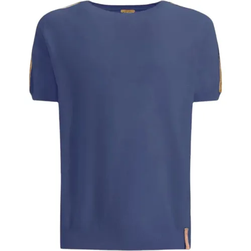 Rundhals T-shirt , Herren, Größe: M - Alviero Martini 1a Classe - Modalova