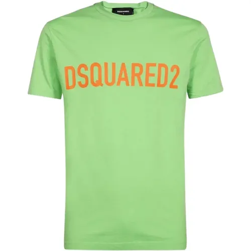 Classic Cotton Tee , male, Sizes: L, S, XS, M - Dsquared2 - Modalova