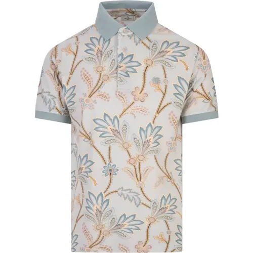 Floral Polo Shirt , male, Sizes: M, 2XL - ETRO - Modalova