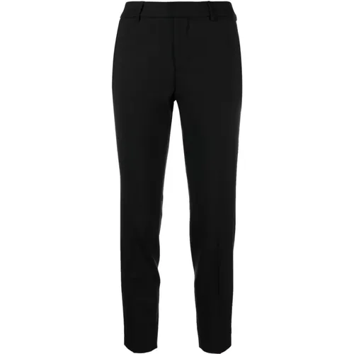 Wool Trousers Tapered Leg , female, Sizes: XL - PT Torino - Modalova