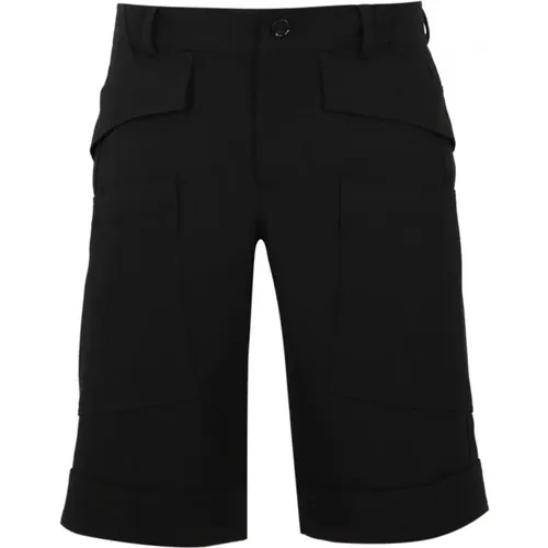 Wool Bermuda Shorts , male, Sizes: S - Burberry - Modalova