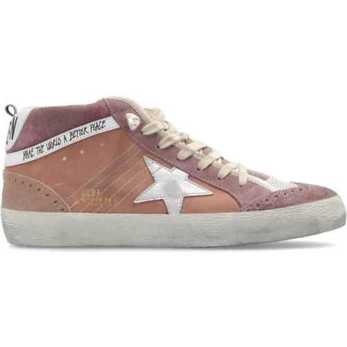 Knöchelhohe Sneakers 'Star Double Quarter' , Damen, Größe: 36 EU - Golden Goose - Modalova