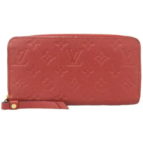 Pre-owned Leather wallets , female, Sizes: ONE SIZE - Louis Vuitton Vintage - Modalova